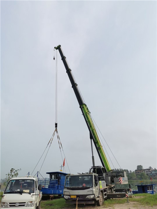 石家庄市桥梁建设吊装案例